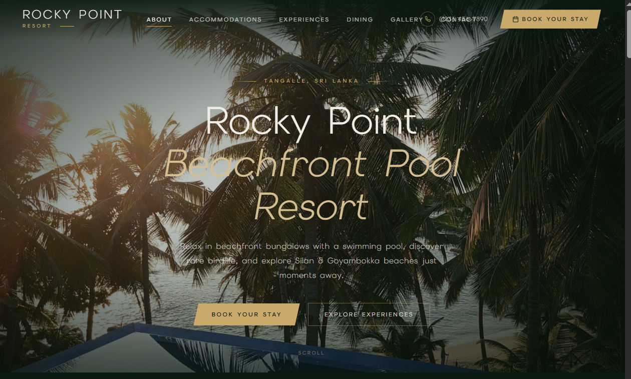 Rocky Point Beachfront Pool Resort
